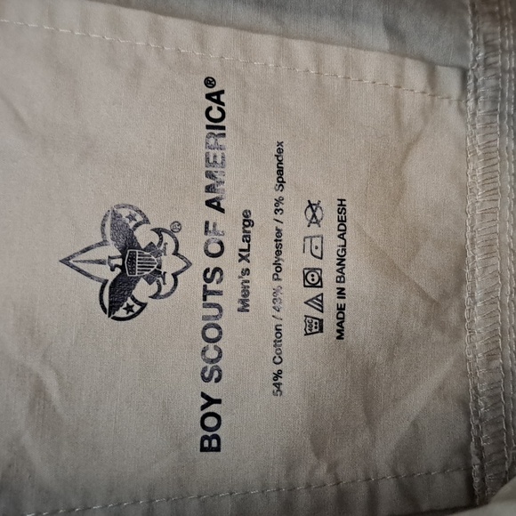 Boy Scouts BSA Uniform Short Sleeve Shirt, Khaki Size XLarge - Picture 5 of 8